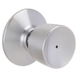 Schlage F40BEL626 satin chrome privacy door knob