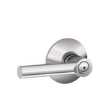 Schlage F40BRW625 bright chrome privacy door lever