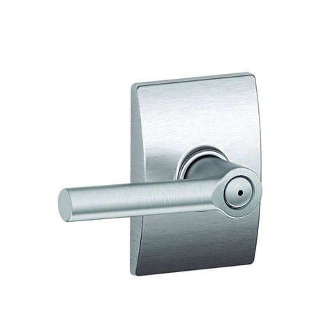Schlage F40BRW626CEN satin chrome privacy door lever