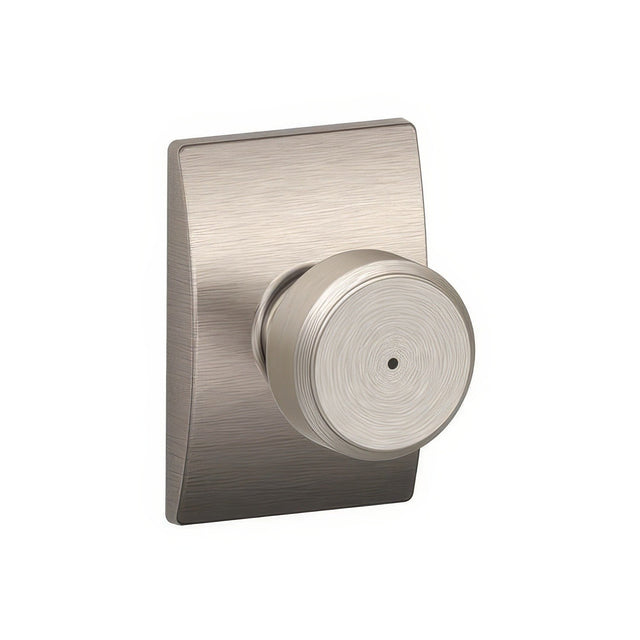 Schlage F40BWE619CEN satin nickel residential door knob
