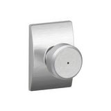 Schlage F40BWE626CEN satin chrome residential door knob