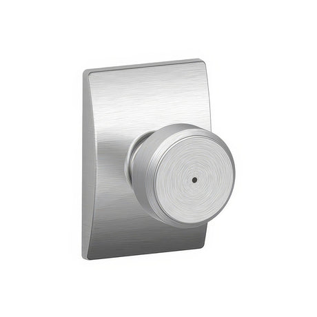 Schlage F40BWE626CEN satin chrome residential door knob