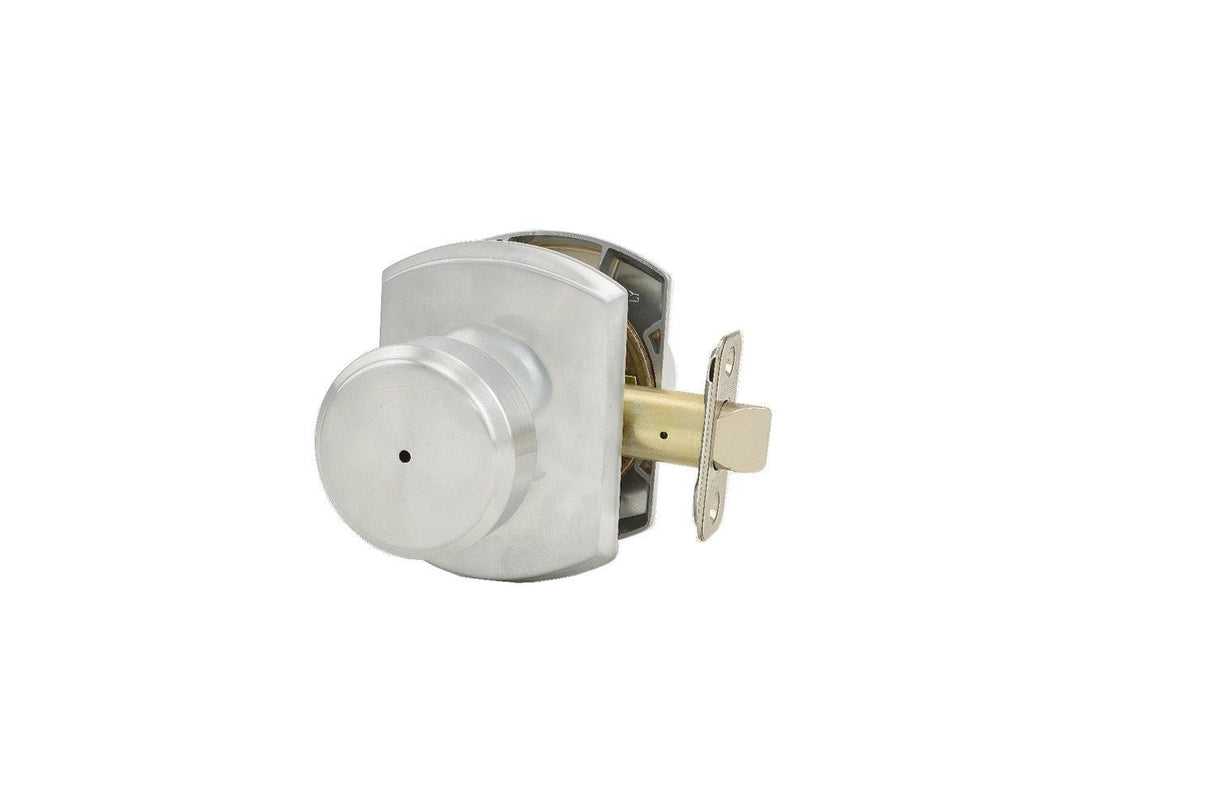 Schlage F40BWE626GRW satin chrome residential door knob