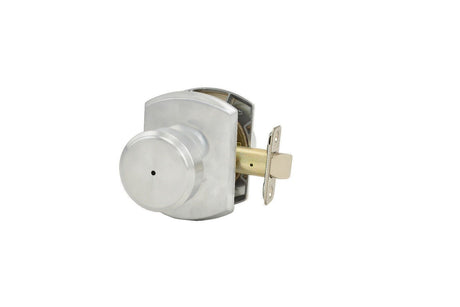 Schlage F40BWE626GRW satin chrome residential door knob