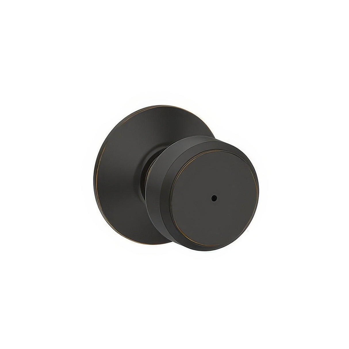 Schlage F40BWE716 F Series privacy door knob, additional view