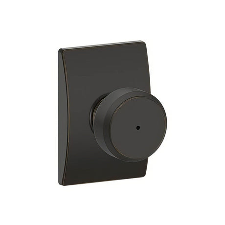 Schlage F40BWE716CEN aged bronze residential door knob