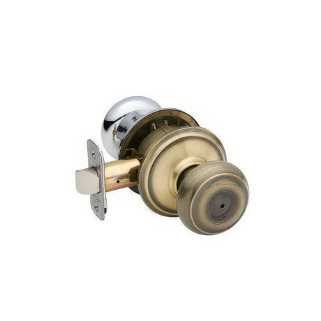 Schlage F40GEO625 polished chrome privacy door knob