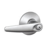 Schlage F40JAZ626 satin chrome privacy door lever