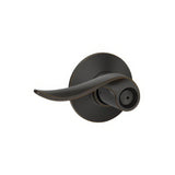 Schlage F40SAC716 aged bronze privacy door lever