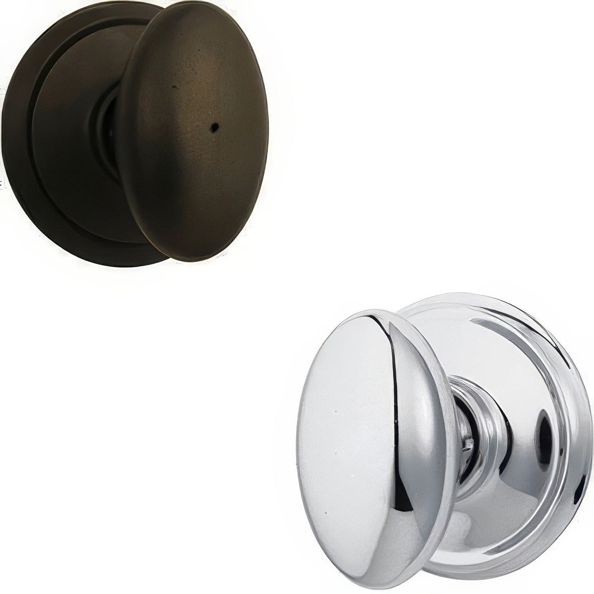 Schlage F40SIE625 polished chrome privacy door knob