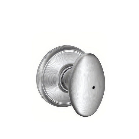 Schlage F40SIE626 satin chrome privacy door knob