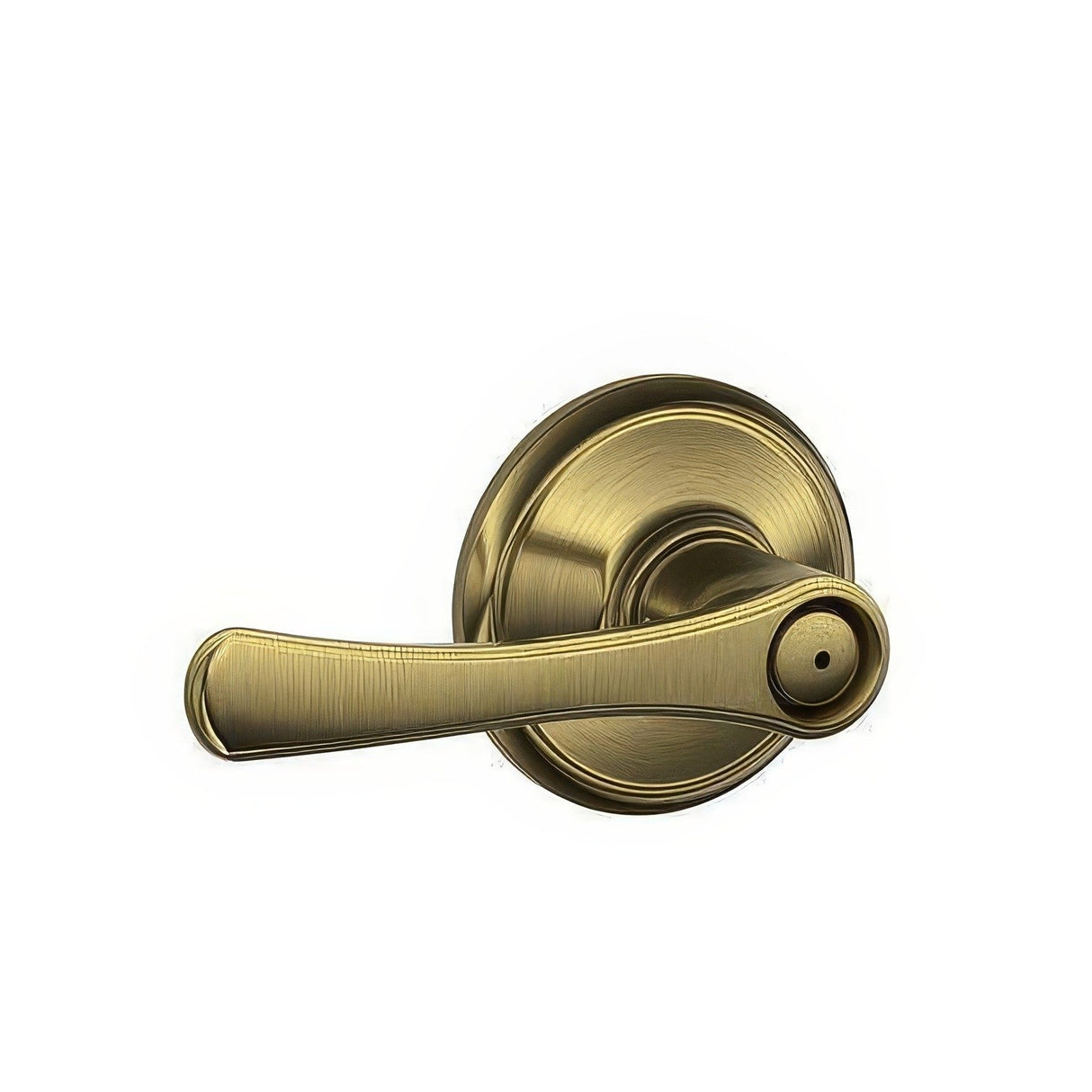 Schlage F40VLA609 antique brass privacy door lever