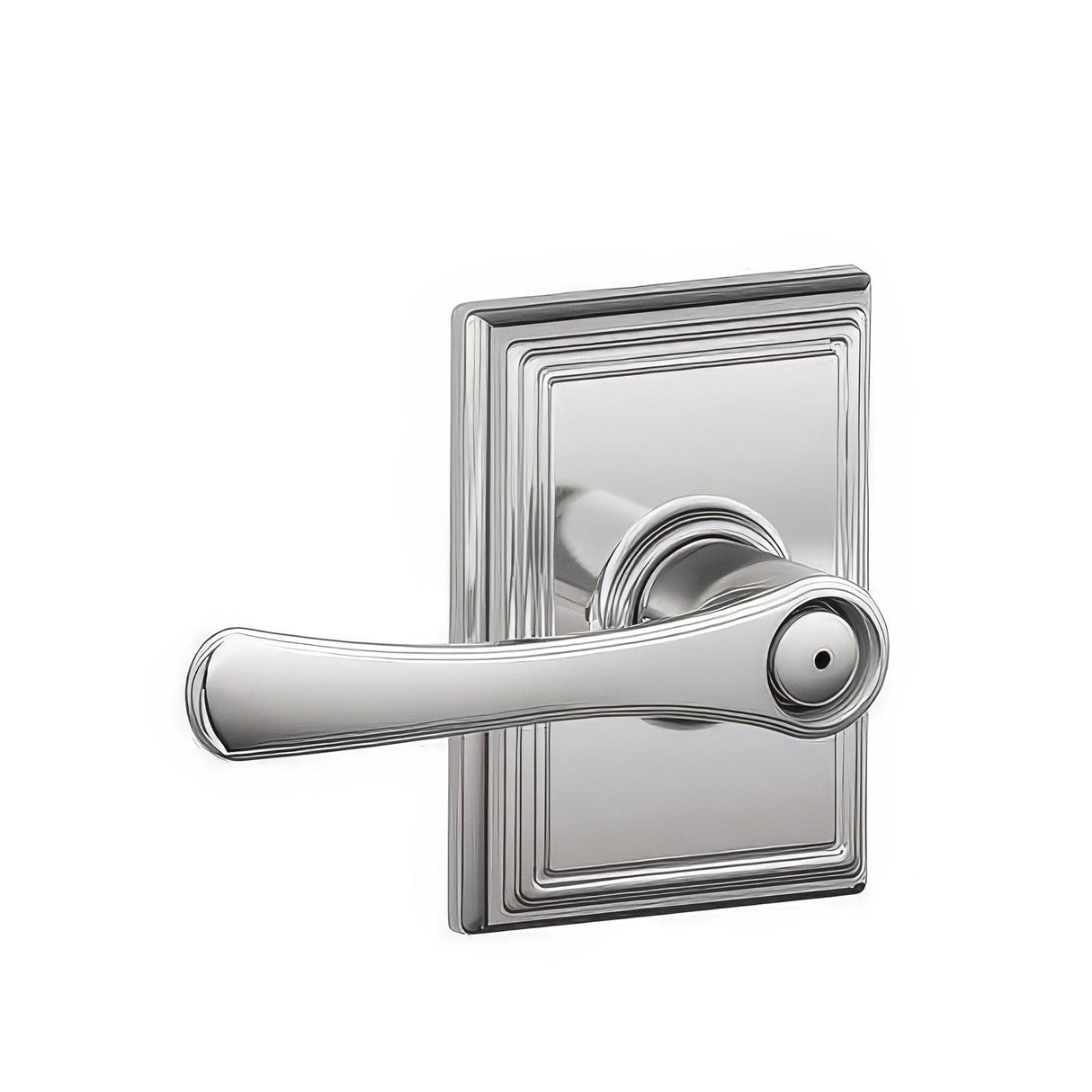 Schlage F40VLA625ADD polished chrome privacy door lever