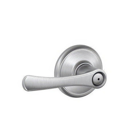 Schlage F40VLA626 satin chrome privacy door lever