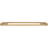 Top Knobs TK3353HB Brockwell 5 1/16" Center to Center Pull Backplate Honey Bronze