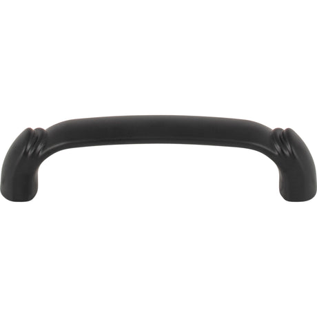 Top Knobs TK1031BLK Pomander 3 3/4" Center to Center Bar Pull Flat Black