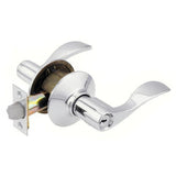 Schlage F51AACC625 polished chrome keyed entry door lever