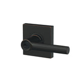 Schlage F51ABRW716COL aged bronze keyed entry door lever