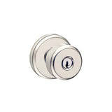 Schlage F51ABWE618GSN F Series keyed entry door knob, additional view