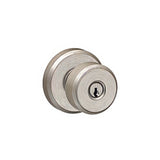 Schlage F51ABWE619GSN F Series keyed entry door knob, additional view