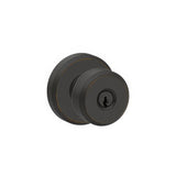Schlage F51ABWE716GSN F Series keyed entry door knob, additional view