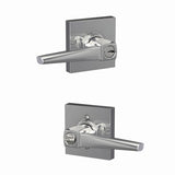 Schlage F51AELR625COL Custom keyed entry keyed entry door lever, additional view