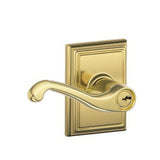 Schlage F51AFLA505ADD F-Series keyed entry keyed entry door lever, additional view