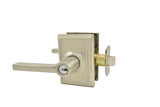 Schlage F51ALAT619ADD satin nickel keyed entry door lever