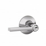 Schlage F51ALAT625 bright chrome keyed entry door lever