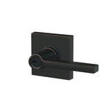 Schlage F51ALAT716COL aged bronze keyed entry door lever