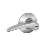 Schlage F51AMNH626 satin chrome keyed entry door lever
