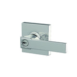 Schlage F51ANBK625COL bright chrome keyed entry door lever