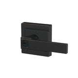 Schlage F51ANBK716ULD aged bronze keyed entry door lever