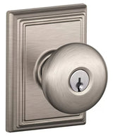 Schlage F51APLY619ADD F Series keyed entry door knob, additional view