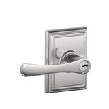 Schlage F51AVLA625ADD polished chrome keyed entry door lever