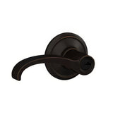 Schlage F51AWIT716ALD aged bronze keyed entry door lever