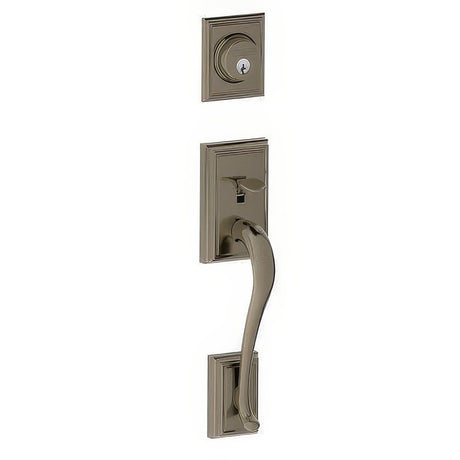 Schlage F58ADD620 antique pewter single cylinder handleset