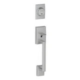 Schlage F58CEN626 satin chrome single cylinder handleset