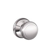 Schlage F59AND625 polished chrome dummy interior pack