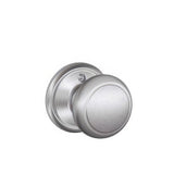 Schlage F59AND626 satin chrome dummy interior pack
