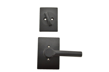 Schlage F59BRW622CEN matte black interior active trim