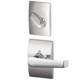 Schlage F59ELA625CEN bright chrome interior trim pack
