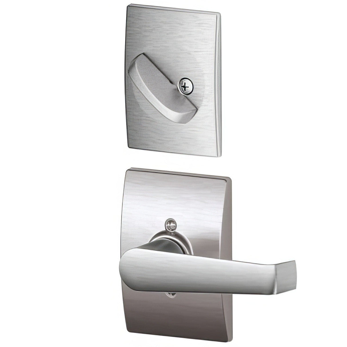 Schlage F59ELA626CEN satin chrome interior trim pack