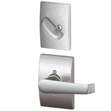 Schlage F59ELA626CEN satin chrome interior trim pack