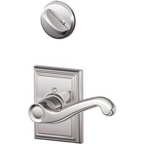 Schlage F59FLA625ADDLH bright chrome dummy interior pack