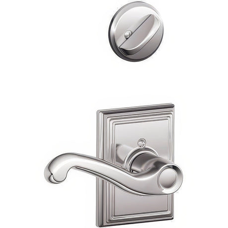 Schlage F59FLA625ADDRH bright chrome dummy interior pack