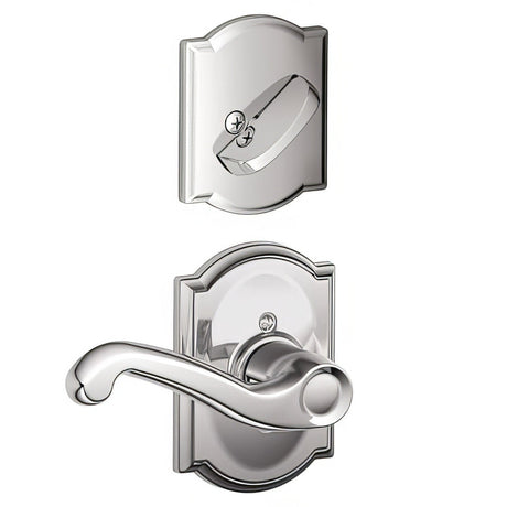 Schlage F59FLA625CAMRH bright chrome dummy interior pack