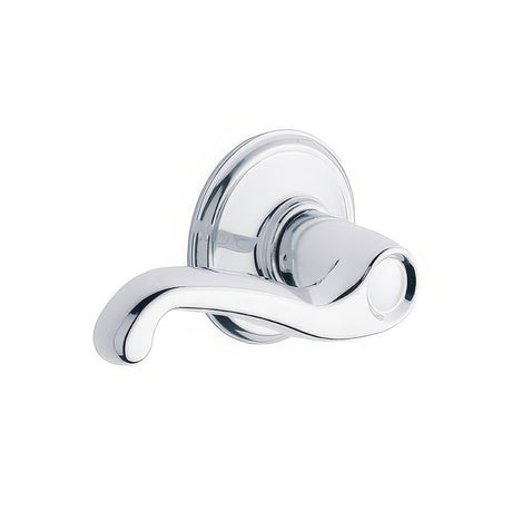Schlage F59FLA625RH polished chrome single cylinder trim pack