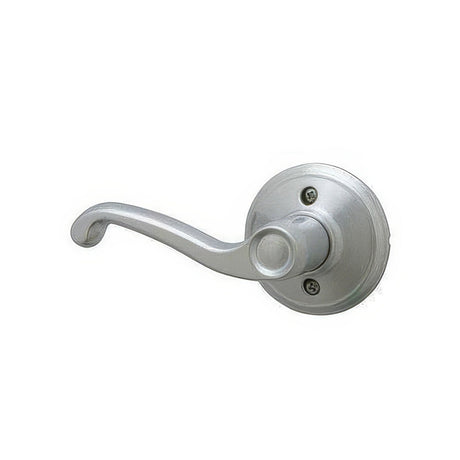 Schlage F59FLA626RH satin chrome single cylinder trim pack