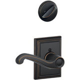 Schlage F59FLA716ADDRH aged bronze dummy interior pack